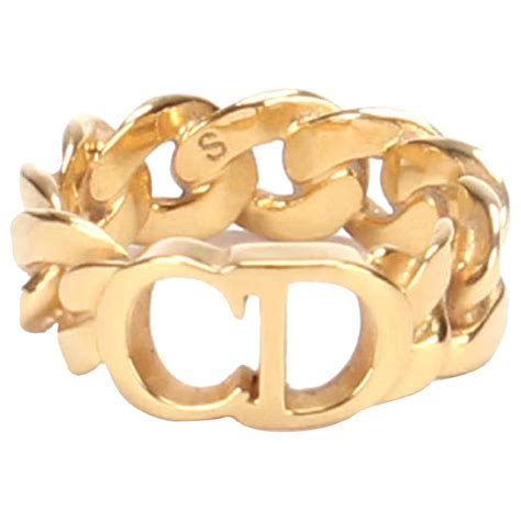 bague dior chaine|bague dior femme.